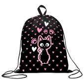 Мешок для обуви BRAUBERG KIDS, с петлей, 42х34 см, "Amazed cat", 271629 за 218 ₽. Мешки для обуви.  Доставка по РФ. Без переплат!