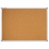Доска пробковая для объявлений 100х150 см, алюминиевая рамка, ГАРАНТИЯ 10 ЛЕТ, РОССИЯ, BRAUBERG, 238181 за 6 117 ₽. Доски для информации, витрины.  Доставка по РФ. Без переплат!