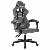 Кресло компьютерное BRABIX "Shooter GM-123", 2 подушки, ткань, серое, 533192 за 12&nbsp;606 ₽. Кресла игровые.  Доставка по РФ. Без переплат!