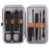 Универсальный набор для маникюра и педикюра 9 в 1 в футляре, MINI, черный, WBZ (ВБЗ), 609491 за 222 ₽. Инструменты для маникюра и педикюра.  Доставка по РФ. Без переплат!