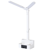 Настольная лампа / светильник беспроводная SONNEN PT-201, органайзер, USB, LED, 5 Вт, 3 режима, белый, 238781 за 1&nbsp;012 ₽. Светильники.  Доставка по РФ. Без переплат!