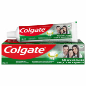 Зубная паста 100 мл COLGATE "Двойная мята", защита от кариеса, с фторидом и кальцием, 7891024149027 за 174 ₽. Зубные пасты.  Доставка по РФ. Без переплат!