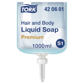 Картридж с жидким мылом-гелем для тела и волос одноразовый TORK (Система S1) Premium, 1 л, 421601, 420601 за 1 291 ₽. Картриджи с жидким мылом и мылом-пеной.  Доставка по РФ. Без переплат!
