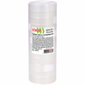 Клейкие ленты 12 мм х 33 м канцелярские STAFF CLASSIC, КОМПЛЕКТ 12 шт., прозрачные, 271259 за 154 ₽. Клейкие ленты канцелярские.  Доставка по РФ. Без переплат!