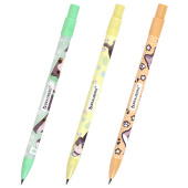 Карандаш механический цанговый 2 мм, с принтом кросс-серия МИЛЫЕ КОТЫ, BRAUBERG, HB, встроенная точилка, корпус ассорти, 182108 за 34 ₽. Карандаши механические.  Доставка по РФ. Без переплат!