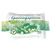 Мыло туалетное 100 г КРАСНОДАРСКОЕ (Меридиан), "Ландыш", МИНПРОМТОРГ за 36 ₽. Мыло кусковое.  Доставка по РФ. Без переплат!