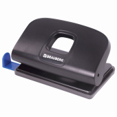 Дырокол BRAUBERG "Extra", до 10 листов, черный, 229090 за 363 ₽. Дыроколы настольные.  Доставка по РФ. Без переплат!