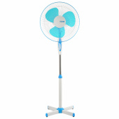 Вентилятор напольный, 3 режима, CENTEK CT-5015 Blue, d=43 см, 40 Вт, синий за 2 917 ₽. Вентиляторы.  Доставка по РФ. Без переплат!
