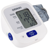 Тонометр (МЕД РегУд) OMRON M2 (HEM-7121-RU), манжета 22-32 см, автоматический, на плечо, питание 4хАА за 5&nbsp;300 ₽. Тонометры.  Доставка по РФ. Без переплат!