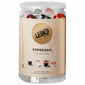 Кофе в капсулах, 40 порций, Ассорти 4 вкуса, для кофемашин Nespresso, LEBO за 1&nbsp;966 ₽. Кофе и какао в капсулах.  Доставка по РФ. Без переплат!