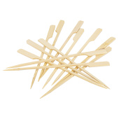 Пики для канапе бамбуковые ГОЛЬФ 15 см, 100 шт., КП, 133045 за 104 ₽. Шампуры и пики для канапе, шашлыка.  Доставка по РФ. Без переплат!