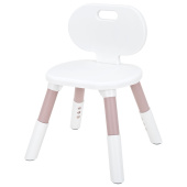 Стул детский BRABIX KIDS CC-001, 2-8 лет, пластик розовый + белый, 533294 за 1&nbsp;580 ₽. Стулья и скамьи детские.  Доставка по РФ. Без переплат!