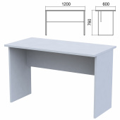 Стол письменный "Арго", 1200х600х760 мм, серый за 6 620 ₽. Набор мебели "Арго". Доставка по РФ. Без переплат!