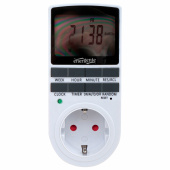 Таймер электрический ENERGENIE LCD-дисплей 2,3" белый, EG-SST-01 за 1 155 ₽. Удлинители сетевые.  Доставка по РФ. Без переплат!