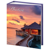 Фотоальбом BRAUBERG "Paradise" на 200 фото 10х15 см, твердая обложка, 391429 за 473 ₽. Фотоальбомы.  Доставка по РФ. Без переплат!