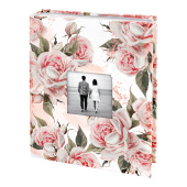 Фотоальбом BRAUBERG "Flowery love" на 200 фото 10х15 см, твердая обложка, окно под фото, 391424 за 334 ₽. Фотоальбомы.  Доставка по РФ. Без переплат!