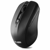 Мышь беспроводная SVEN RX-270W, 3 кнопки + 1 колесо-кнопка, оптическая, чёрная, SV-016234 за 929 ₽. Мыши беспроводные компьютерные.  Доставка по РФ. Без переплат!