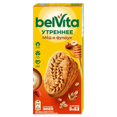Печенье витаминизированное BELVITA "Утреннее" с фундуком и медом, 225 г, 9001211 за 248 ₽. Печенье, крекеры, сухари и сушки.  Доставка по РФ. Без переплат!