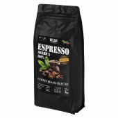 Кофе в зернах WELDAY (ВЭЛДЭЙ) "ESPRESSO Arabica" 1 кг, арабика 100%, 623437, УТ000015160 за 2 318 ₽. Кофе зерновой.  Доставка по РФ. Без переплат!