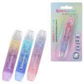Корректирующая лента двусторонняя BRAUBERG "GRADE PASTEL", 5 мм x 10 м, корпус ассорти, блистер, 273025 за 129 ₽. Корректирующие ленты.  Доставка по РФ. Без переплат!