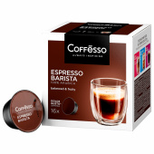Кофе в капсулах COFFESSO "Espresso Barista" для кофемашин Dolce Gusto, 16 порций, 102154 за 933 ₽. Кофе и какао в капсулах.  Доставка по РФ. Без переплат!