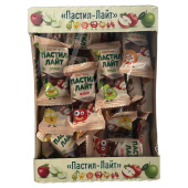 Пастила фруктовая Пастил-Лайт, ассорти вкусов, без добавления сахара, 500 г, УТ-00002476 за 422 ₽. Зефир, мармелад, пастила, шербет, нуга.  Доставка по РФ. Без переплат!