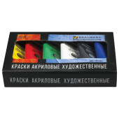 Краски акриловые художественные BRAUBERG ART CLASSIC, НАБОР 6 цветов по 75 мл, в тубах, 191121 за 930 ₽. Краски акриловые художественные в наборах.  Доставка по РФ. Без переплат!