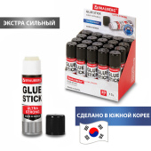 Клей-карандаш BRAUBERG ULTRA STRONG, УСИЛЕННАЯ ФОРМУЛА, 15 г, ЮЖНАЯ КОРЕЯ, 229545 за 76 ₽. Клей-карандаш.  Доставка по РФ. Без переплат!