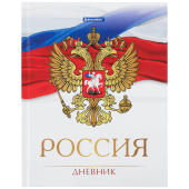 Дневник 5-11 класс 48 л., твердый, BRAUBERG, глянцевая ламинация, с подсказом, "Символика 2", 106067 за 103 ₽. Дневники для старших классов.  Доставка по РФ. Без переплат!