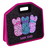 Папка-сумка ЮНЛАНДИЯ, 1 отделение, фетровые ручки, 34х30х11 см, Bunny squad, 272205 за 449 ₽. Папки-сумки с ручками.  Доставка по РФ. Без переплат!