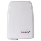 Сушилка для рук SONNEN HD-120, 1000 Вт, пластиковый корпус, белая, 604190 за 3 460 ₽. Сушилки для рук.  Доставка по РФ. Без переплат!