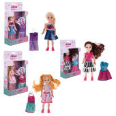 КУКЛА "Alisa Little Love", НАБОР, 2 платья, 14,4 см, АССОРТИ, 3 вида, 1TOY за 332 ₽. Куклы.  Доставка по РФ. Без переплат!