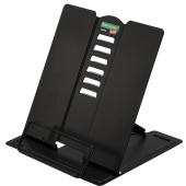 Подставка для книг и учебников BRAUBERG KIDS mini "Black", регулируемый угол наклона, металлическая, 238972 за 254 ₽. Подставки для книг.  Доставка по РФ. Без переплат!