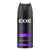 Дезодорант аэрозольный мужской 150 мл EXXE MEN VIBE "Активная защита", С0007827 за 152 ₽. Дезодоранты.  Доставка по РФ. Без переплат!