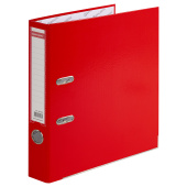 Папка-регистратор, покрытие пластик, 50 мм, ПРОЧНАЯ, с уголком, BRAUBERG, красная, 226592 за 262 ₽. Папки-регистраторы с арочным механизмом.  Доставка по РФ. Без переплат!