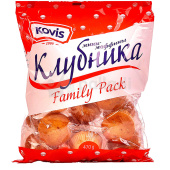 Кекс KOVIS мини-маффины с клубничным кремом, 470 г, пакет, 11899 за 258 ₽. Торты, пирожные, пироги.  Доставка по РФ. Без переплат!