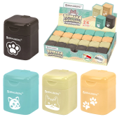 Точилка кросс-серия "МИЛЫЕ КОТЫ", с контейнером, корпус ассорти, BRAUBERG, 273226 за 35 ₽. Точилки ручные.  Доставка по РФ. Без переплат!