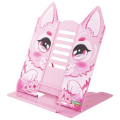 Подставка для книг и учебников фигурная BRAUBERG KIDS "Kitty", регулируемый наклон, металл, 238059 за 600 ₽. Подставки для книг.  Доставка по РФ. Без переплат!