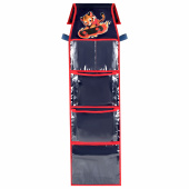 Кармашки-органайзер в шкафчик для детского сада BRAUBERG KIDS, крепление на липучке, наклейки-подсказки, 24х88 см, "Tiger", 273285 за 410 ₽. Кармашки в шкафчик для детского сада.  Доставка по РФ. Без переплат!