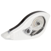 Корректирующая лента BRAUBERG BLACK&WHITE, 5 мм х 8 м, корпус белый, механизм перемотки, блистер, 226813 за 120 ₽. Корректирующие ленты.  Доставка по РФ. Без переплат!