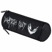 Пенал BRAUBERG, 3 отделения, нейлон, 21х7х7 см, "Scary face", 272308 за 416 ₽. Пеналы мягкие.  Доставка по РФ. Без переплат!