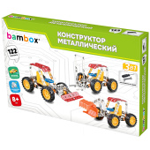 Конструктор металлический "Техника 3 в 1", с подвижными деталями, 122 элемента, BAMBOX (БАМБОКС), 666366 за 445 ₽. Конструкторы.  Доставка по РФ. Без переплат!