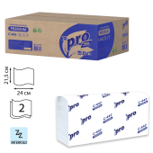 Полотенца бумажные 200 шт., PROtissue (H2) PREMIUM, 2-слойные, белые, КОМПЛЕКТ 21 пачка, 24х21,5 см, Z-сложение, С442 за 2&nbsp;941 ₽. Полотенца бумажные профессиональные.  Доставка по РФ. Без переплат!
