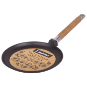 Сковорода блинная чугунная 22 см со съемной ручкой (подходит для индукции), ГАРДАРИКА, 0822 за 1&nbsp;105 ₽. Сковороды, ВОКи, сотейники.  Доставка по РФ. Без переплат!