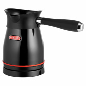 Турка электрическая CENTEK CT-1098, 0,5 л, 480 Вт, механическое управление, стальная, черная, CT-1098 SS за 2 883 ₽. Турки электрические.  Доставка по РФ. Без переплат!