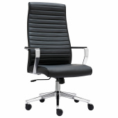 Кресло BRABIX PREMIUM "Solo EX-730", алюминий, хром, экокожа, черное, 532936 за 21&nbsp;234 ₽. Кресла современного дизайна.  Доставка по РФ. Без переплат!