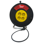 Удлинитель на катушке РБК16, 4 розетки без заземления КГ 2х1,5 мм2, 30 м, 16 А, медь, морозостойкий, 2622 за 3&nbsp;698 ₽. Удлинители на катушке.  Доставка по РФ. Без переплат!