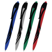Ручка шариковая автоматическая BRAUBERG "ULTRA COLOR CLASSIC", корпус ассорти, СИНЯЯ, пишущий узел 0,7 мм, линия письма 0,35 мм, 144498 за 43 ₽. Ручки шариковые автоматические.  Доставка по РФ. Без переплат!