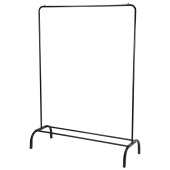 Вешалка для плечиков BOOMHOUSE (БУМХАУС) GR-001 (1500x1100x400 мм), металл, черная, 701434 за 1&nbsp;085 ₽. Вешалки-стойки.  Доставка по РФ. Без переплат!