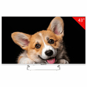 Телевизор TOPDEVICE TDTV43CS03U_WE, 43'' (109 см), 3840x2160, 4K, 16:9 SmartTV, Wi-Fi, Bluetooth, белый за 39 754 ₽. Телевизоры.  Доставка по РФ. Без переплат!